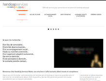 Tablet Screenshot of handicap-services-alister.com